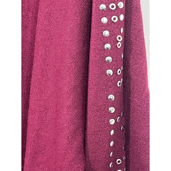 Carolyn Taylor Sweater Womens Knit Top Pullover Studded Dolman Plus Size 1X Fall - Picture 4 of 15